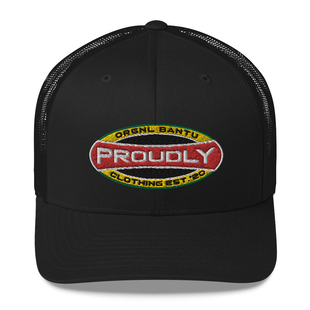 Proudly Trucker Cap | Rd-Blk