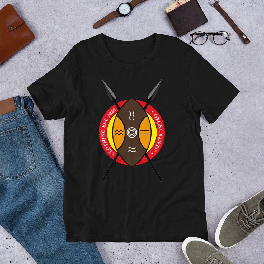Bantu Shield T-Shirt | Clr