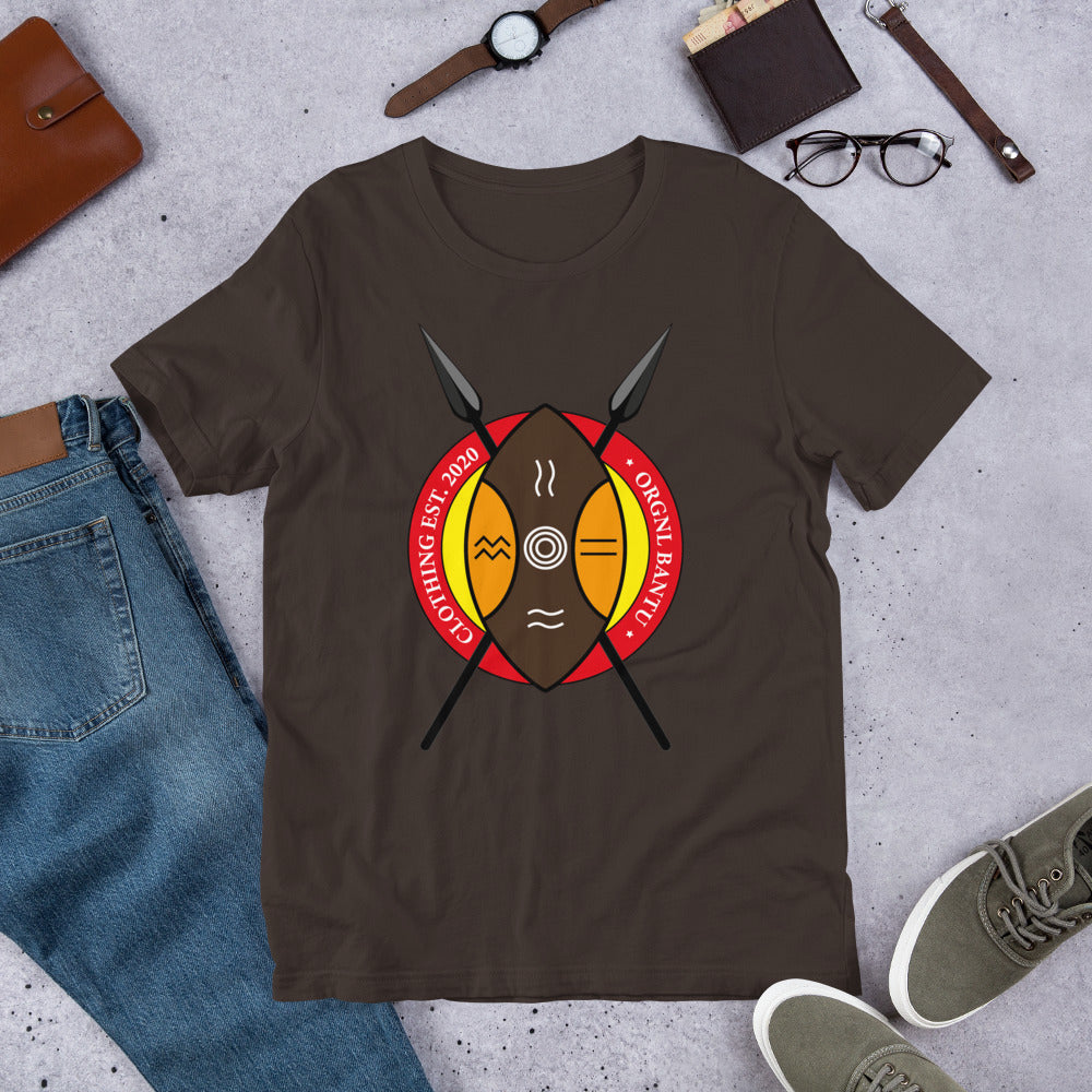 Bantu Shield T-Shirt | Clr