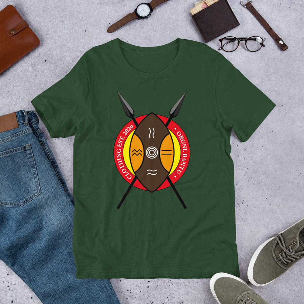 Bantu Shield T-Shirt | Clr