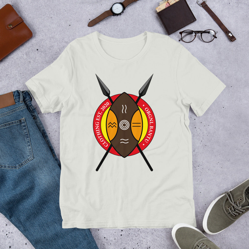 Bantu Shield T-Shirt | Clr